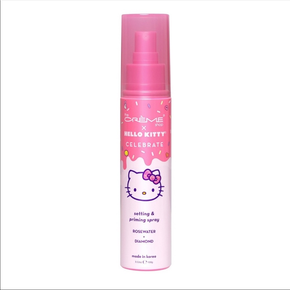 Hello Kitty X The Creme Shop setting & priming spray new!